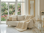 Ujęcie z boku Sofa 3 Osobowa Rozkładana SPRING
