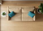 Sofa Rozkładana Karo 225 cm - Kadr z góry