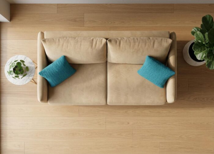 Sofa Rozkładana Karo 225 cm - Kadr z góry