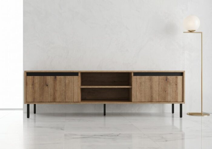 Komoda RTV 179 cm Rocco 06 Osaka dąb evoke