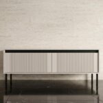 Komoda RTV 140 cm Rocco 05 Osaka beż piaskowy