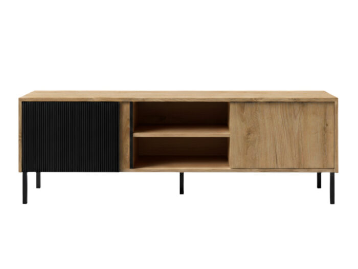 Szafka RTV 150 cm Arras 06 białe tło