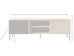 Szafka RTV 150 cm Arras 06 wymiary