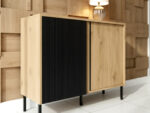 Komoda Z Lamelami Arras 04 100x80 cm detale