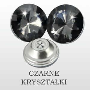 WYKOŃCZENIE CZARNYMI KRYSZTAŁKAMI