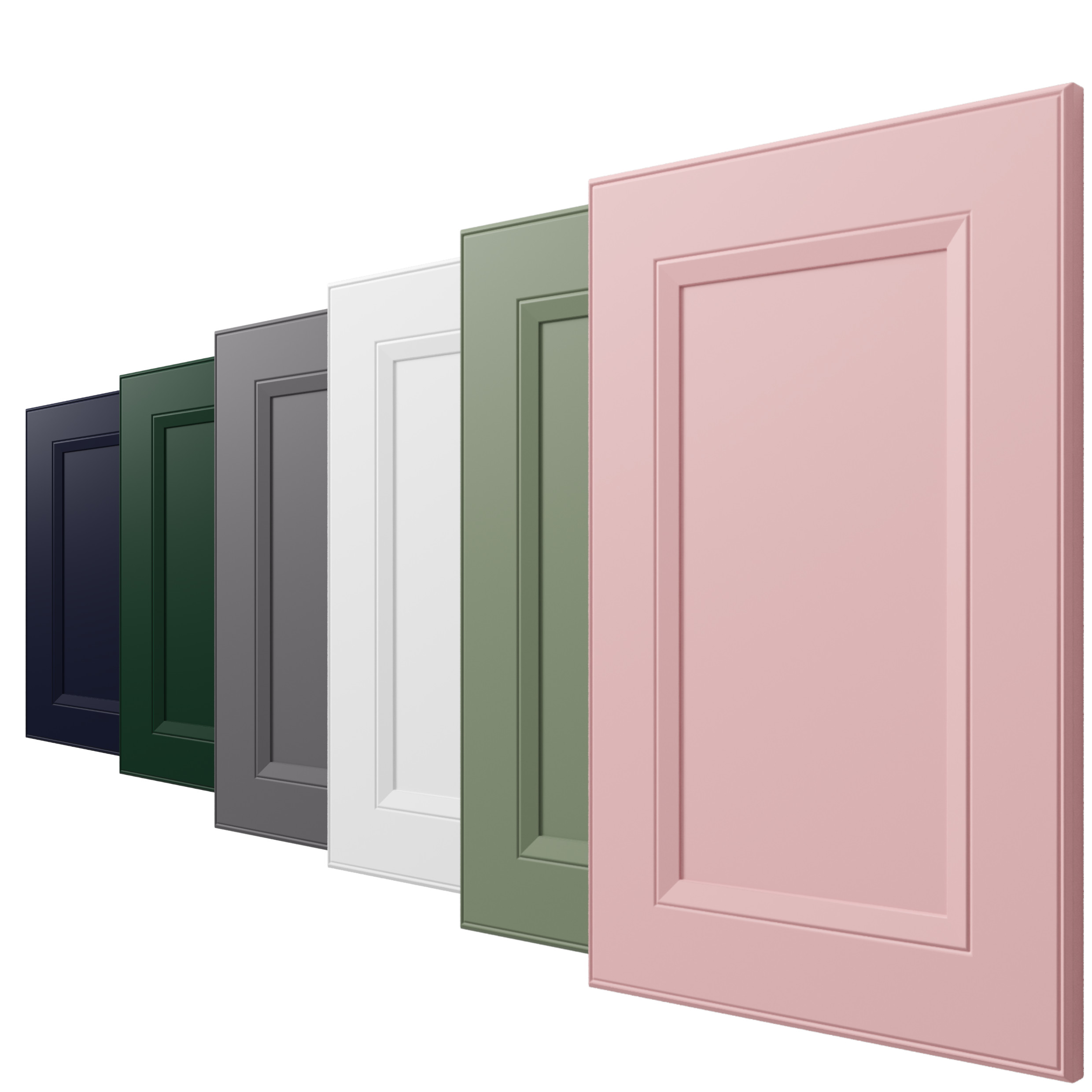 lakierowany-front-na-wymiar-fronty-frezowane-mdf-zmiana-kuchni-metamorfoza-drzwiczki-szuflady-konfigurator-F16-zbiorczy-F16-allegro Lakierowany Front Na Wymiar - Fronty Meblowe Drzwiczki Kuchnia Salon Łazienka Płyta MDF 18 MM Wybór Kolorów MODEL F16 - KONFIGURATOR ONLINE