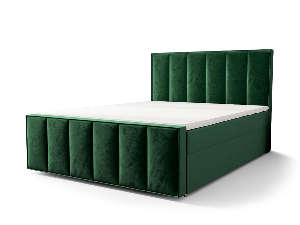 lozko-tapicerowane-kontynentalne-boxspring-2-oparcia-materac-bonel-pocket-pojemniki-na-posciel-SOLO-7 Łóżko Z Materacem 180x200 Kontynentalne + Pojemniki Na Pościel + 2 Materace Bonell + 2 Oparcia - Wybór Kolorów - SOLO