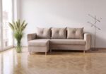 Narożnik Z Funkcją Spania Dayton 242x145 cm do salonu