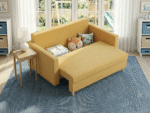 Pojemnik z pościelą Młodzieżowa Sofa Rozkładana 155 cm DALLAS