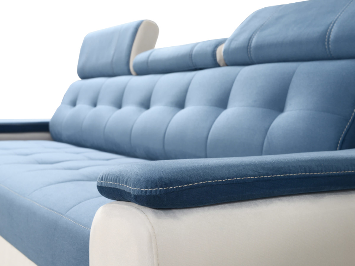 Sofa rozkładana nowoczesna meble do salonu wybór tkanin
