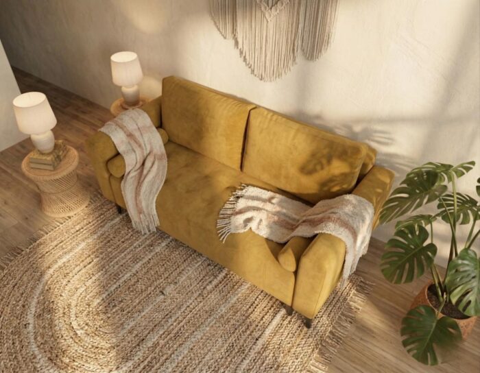 Sofa Z Funkcją Spania Cortina 235 cm kadr z góry