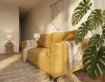 Sofa Z Funkcją Spania Cortina 235 cm do salonu