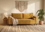 Sofa Z Funkcją Spania Cortina 235 cm przodem w aranżacji