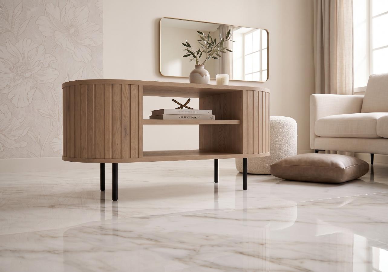 stolik-kawowy-sofia-05-ovalio-dab-cremona-100x45-cm Stolik Kawowy 100x52 cm Sofia 05 Ovalio dąb cremona meble-projekt