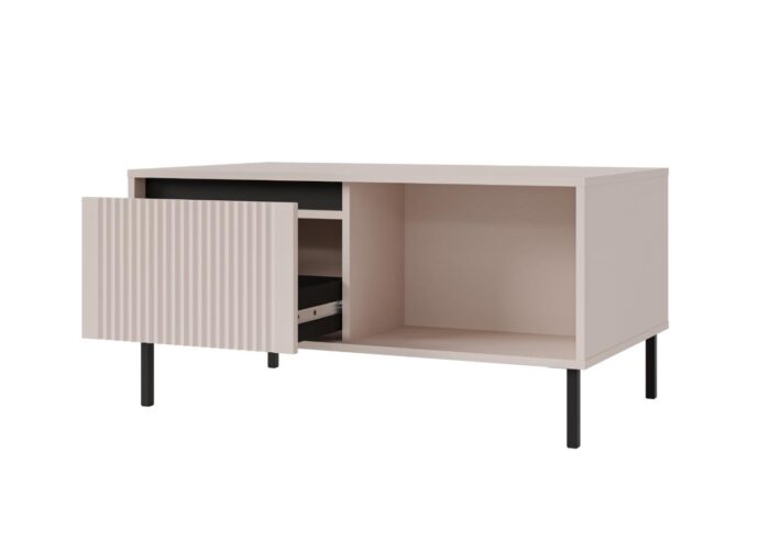 Stolik Kawowy 100x60 cm Rocco 08 Osaka beż piaskowy otwarty
