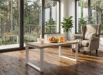 Ława do salonu w stylu industrialnym 90x60 cm Livio
