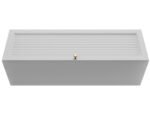Szafka Modułowa Biała 115 CM - Stwórz Własny Zestaw Mebli - Frezowane Malowane Fronty MDF - SN5