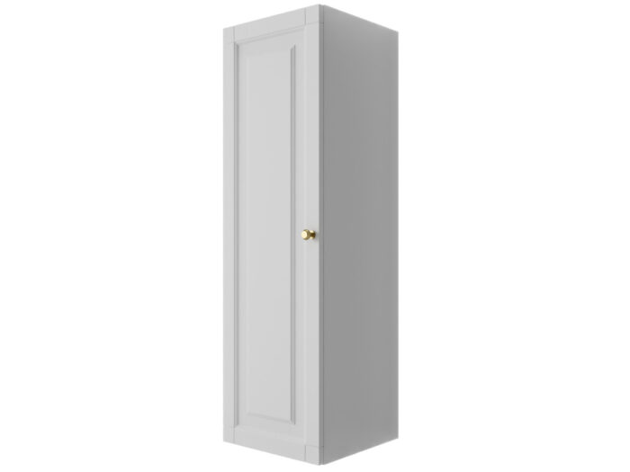 Szafka Modułowa Biała 115 CM - Stwórz Własny Zestaw Mebli - Frezowane Malowane Fronty MDF - SN5