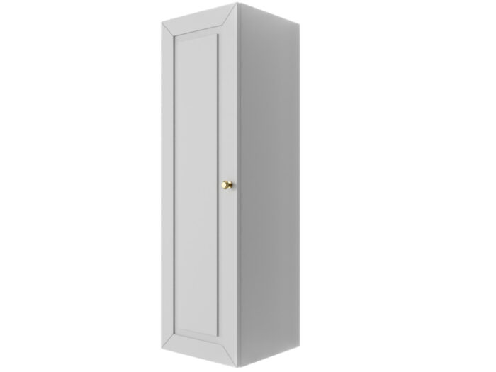 Szafka Modułowa Biała 115 CM - Stwórz Własny Zestaw Mebli - Frezowane Malowane Fronty MDF - SN5