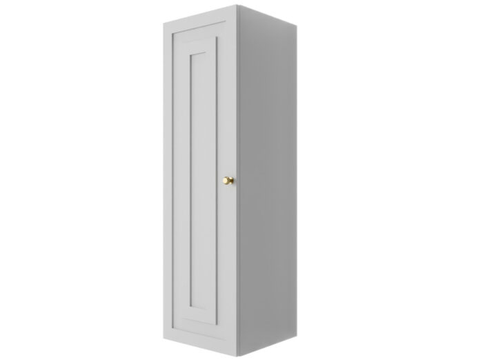 Szafka Modułowa Biała 115 CM - Stwórz Własny Zestaw Mebli - Frezowane Malowane Fronty MDF - SN5
