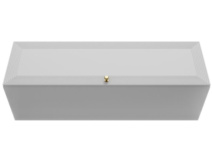 Szafka Modułowa Biała 115 CM - Stwórz Własny Zestaw Mebli - Frezowane Malowane Fronty MDF - SN5