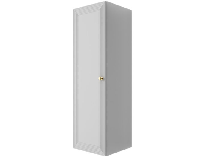 Szafka Modułowa Biała 115 CM - Stwórz Własny Zestaw Mebli - Frezowane Malowane Fronty MDF - SN5