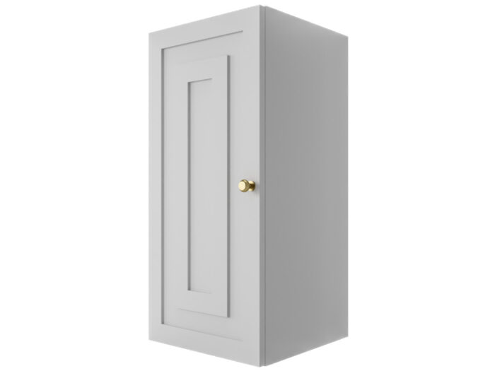 Szafka Modułowa Biała 75 CM - Stwórz Własny Zestaw Mebli - Frezowane Malowane Fronty MDF - SN3