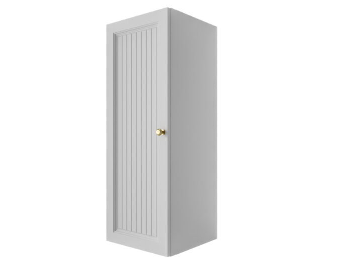 Szafka Modułowa Biała 95 CM - Stwórz Własny Zestaw Mebli - Frezowane Malowane Fronty MDF - SN4