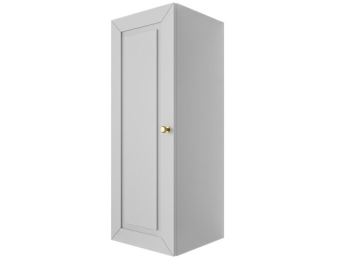 Szafka Modułowa Biała 95 CM - Stwórz Własny Zestaw Mebli - Frezowane Malowane Fronty MDF - SN4