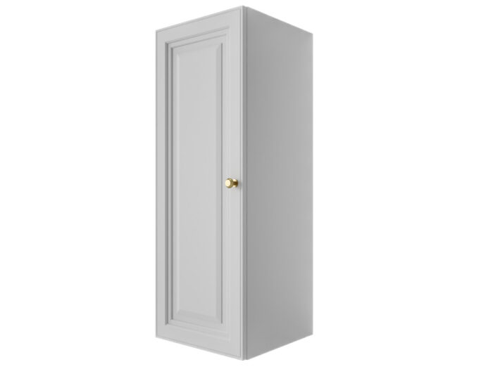Szafka Modułowa Biała 95 CM - Stwórz Własny Zestaw Mebli - Frezowane Malowane Fronty MDF - SN4