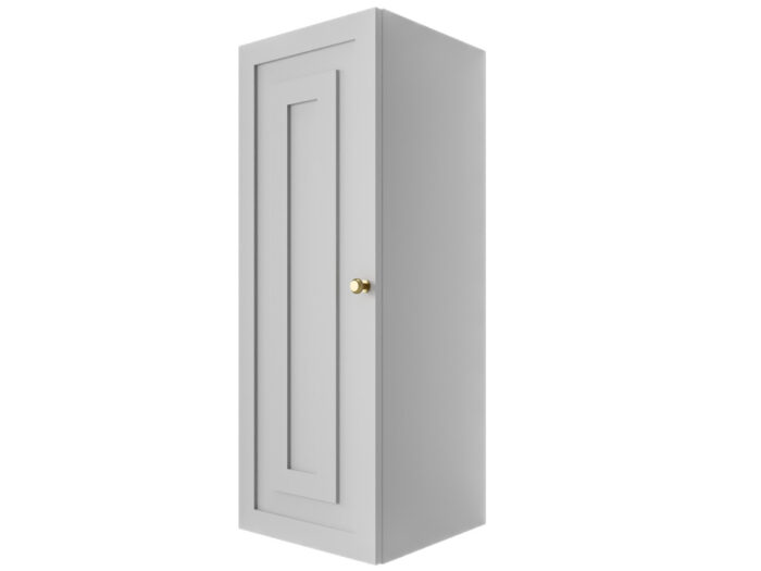Szafka Modułowa Biała 95 CM - Stwórz Własny Zestaw Mebli - Frezowane Malowane Fronty MDF - SN4