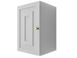 Szafka Modułowa Biała 55 CM - Stwórz Własny Zestaw Mebli - Frezowane Malowane Fronty MDF - SN2