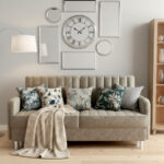 Sofa Rozkładana 222 CM Przodem