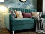 Sofa Rozkładana 222 CM Zbliżenie Detal